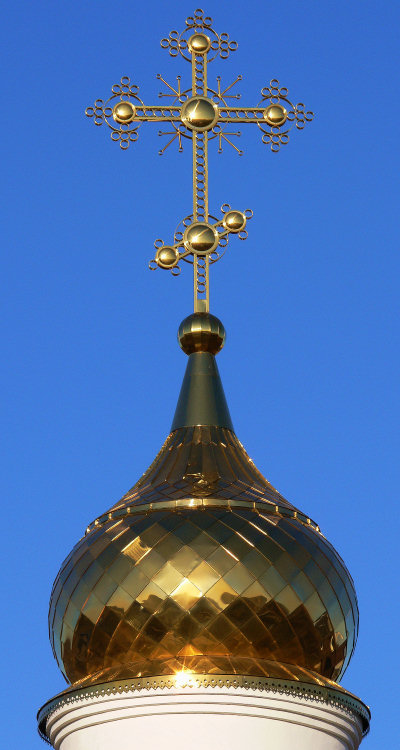 глава и крест Благовещенской церкви в городе Коврове Владимирской области