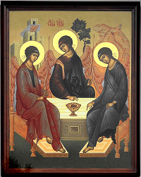 икона Святая Троица