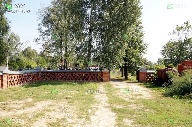2021 Кладбище в городе Меленки Владимирской области