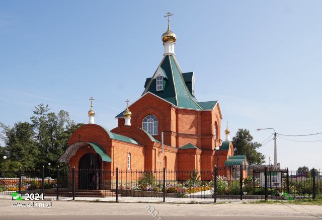 2021 Новая церковь Всех Святых в городе Меленки Владимирской области освящена в 2019 году