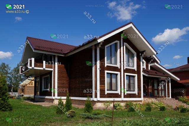 2021 Деревянный жилой дом в квартале 7/2 города ЗАТО Радужный Владимирской области