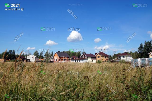 2021 Панорама дальней части посёлка Благодар в городе Радужный Владимирской области