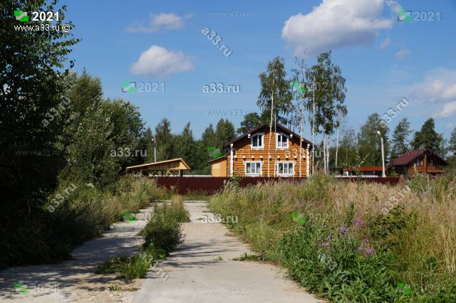 2021 Двухэтажный деревянный коттедж на участке 19 в квартале 7/2 города ЗАТО Радужный Владимирской области