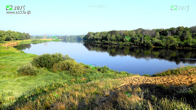 Река Клязьма у Собинки