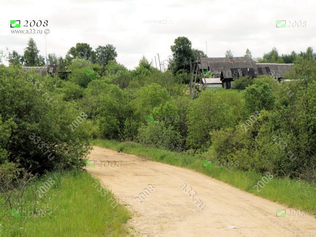 2008 Агафонка Александровского района Владимирской области небольшая деревня на возвышенности
