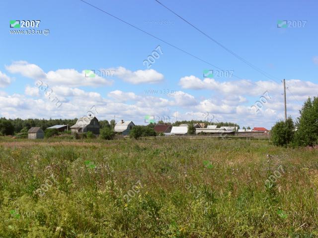 2007 Деревня Бакино Александровского района Владимирской области находится в стороне от дорог