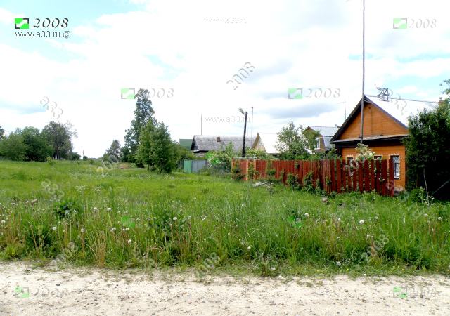 2008 Типичная застройка деревни Большое Михалёво Александровского района Владимирской области