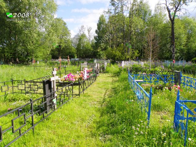 2008 Никольский погост в Кижиле современное действующее кладбище в 680 метрах к западу от деревни Дуденево Александровского района Владимирской области