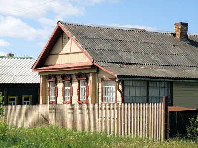 жилой дом на три окна в деревне Глядково Александровского района Владимирской области