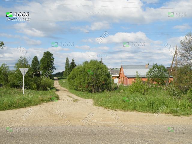 2008 Дорога в деревню Измайлово Александровского района Владимирской области
