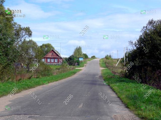 2006 Куликовка Александровского района Владимирской области небольшая деревня по дороге на Долгополье