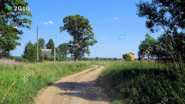 2010 Начало дачного освоения южных территорий деревни Куликовка Александровского района Владимирской области