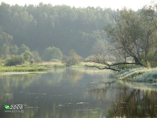 2008 Река Малый Киржач в окрестностях деревни Легково Александровского района Владимирской области