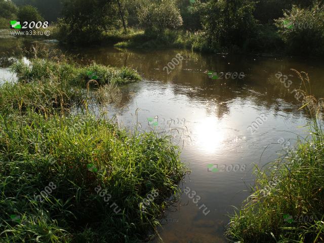 2008 Место захода для купания на реке Малый Киржач, деревня Легково Александровского района Владимирской области