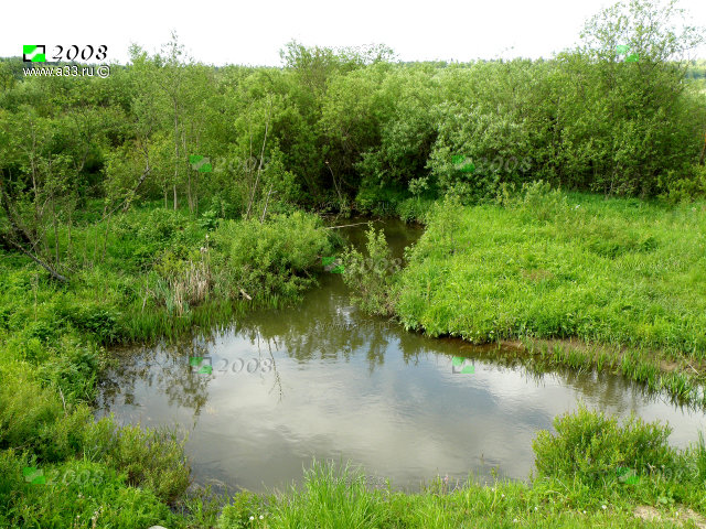 2008 Река Сабелька у деревни Лисавы Александровского района Владимирской области дальше впадает в реку Сабля