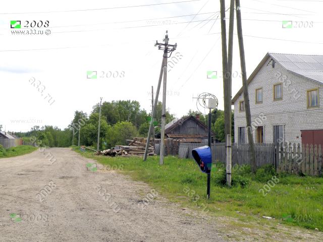 2008 Центр деревни Лукьянцево Александровского района Владимирской области