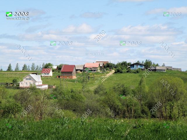 2008 Общий вид деревни Лунёво Александровского района Владимирской области с юга