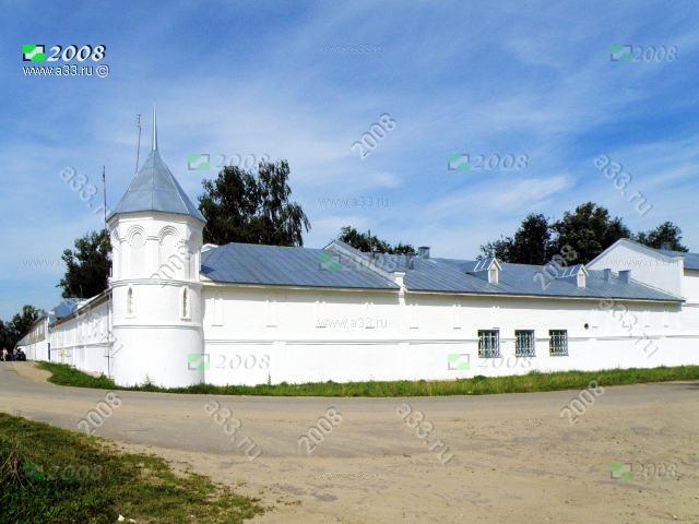 2008 Стены и башни Стефано-махрищеского монастыря, село Махра Александровского района Владимирской области