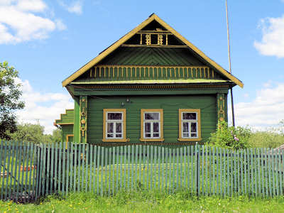 2008 Жилой дом на три окна в деревне Пустынь Александровского района Владимирской области