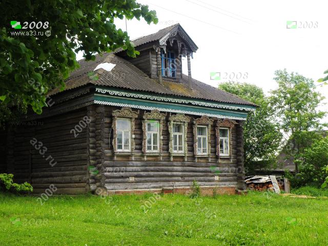 2008 Дом на пять окон в патриархальном стиле в деревне Рупусово Александровского района Владимирской области