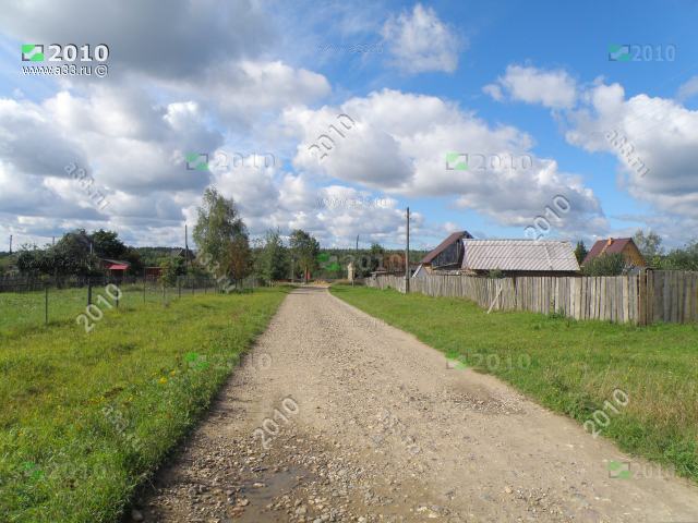 2010 Деревня Вязьмино Александровского района Владимирской области на въезде