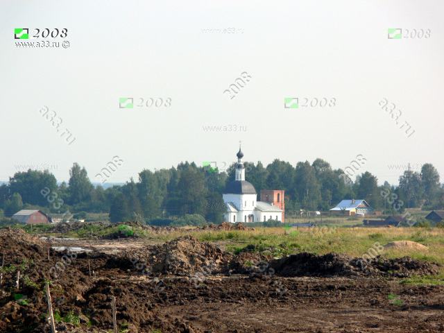 2008 Покровская церковь в селе Зиновьево Александровского района Владимирской области