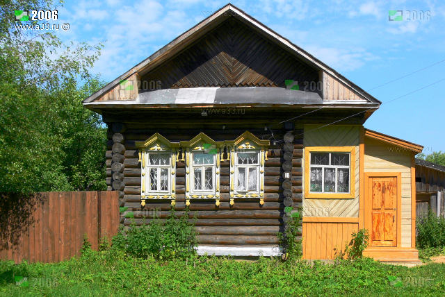 Дом 16 улица Ленина село Гришино Гороховецкого района Владимирской области 2006 год