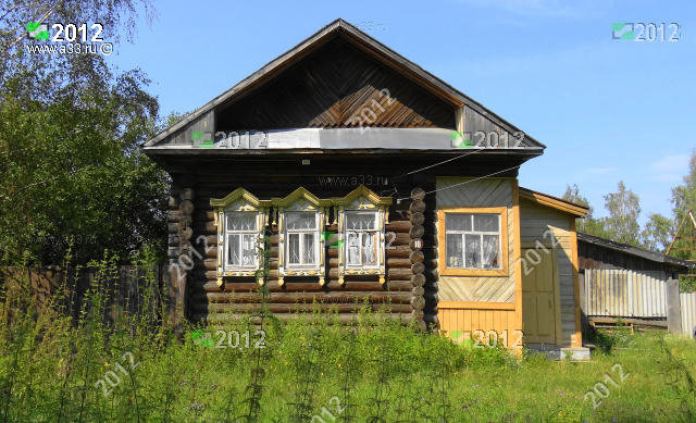 Дом 16 улица Ленина село Гришино Гороховецкого района Владимирской области 2012 год