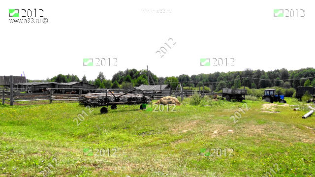 Фермерское хозяйство в деревне Истомино Гороховецкого района Владимирской области с адресом дом 19