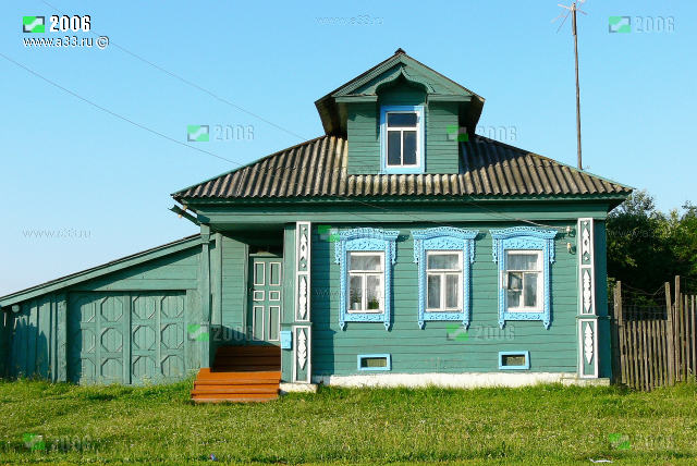Дом 28 улица Лучинковская деревня Лучинки Гороховецкого района Владимирской области в 2006 году