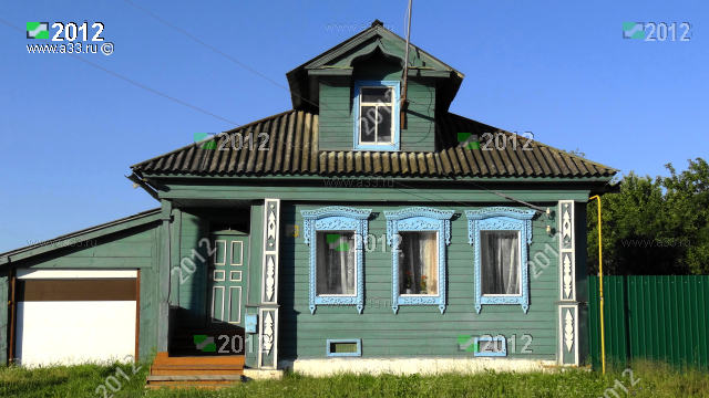 Дом 28 улица Лучинковская деревня Лучинки Гороховецкого района Владимирской области в 2012 году