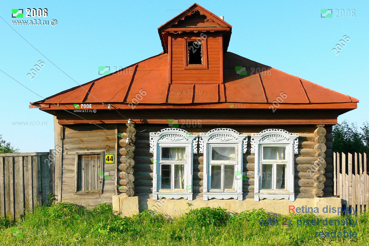 Деревня лучинки Гороховецкого района