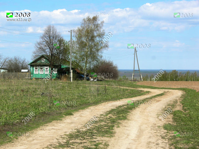 Окраина деревни Мокеево Гороховецкого района Владимирской области