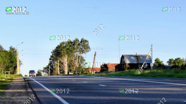 Деревня Слободищи Гороховецкого района Владимирской области на подъёме