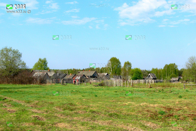 Панорама деревни Андреевская Гусь-Хрустального района Владимирской области