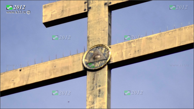 Единоверческий крест Казанской церкви в Дубасово Гусь-Хрустального района Владимирской области