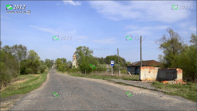 Панорама села Дубасово Гусь-Хрустального района Владимирской области