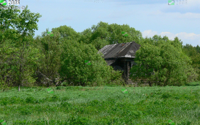 Брошеный дом в деревне Евсино Гусь-Хрустального района Владимирской области фотография