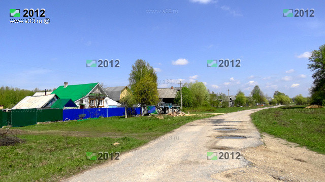 Общий вид деревни Федотово Гусь-Хрустального района Владимирской области