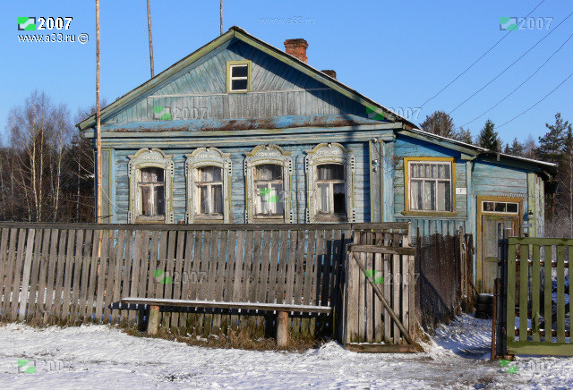 Жилой деревянный дом 7 деревня Гаврино Гусь-Хрустального района Владимирской области