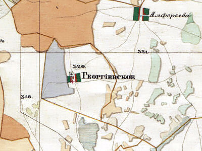 Карта Менде Гусь-Хрустального района Владимирской области