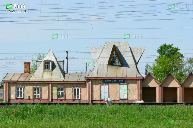 Железнодорожная станция Заколпье Гусь-Хрустального района Владимирской области фотография