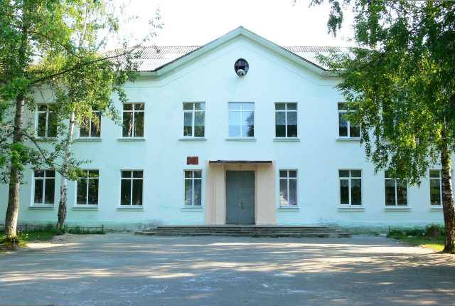 Школа 14 в поселке Гусевский Гусь-Хрустального района Владимирской области