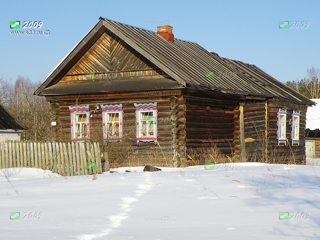 Дом 33 в деревне Малинки Гусь-Хрустального района Владимирской области