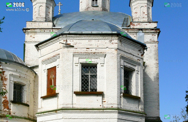 Второй ярус апсиды Никольской церкви в Николополье Гусь-Хрустального района Владимирской области