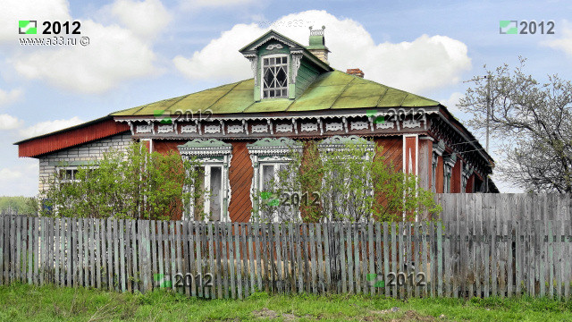 Тот же дом 54 в деревне Никулино Гусь-Хрустального района Владимирской области через спустя 6 лет