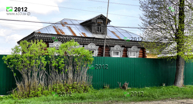 Дом 58 на улице Центральная в деревне Никулино Гусь-Хрустального района Владимирской области спустя шесть лет