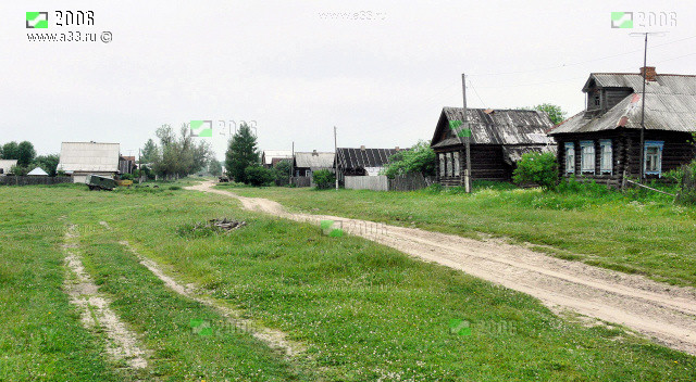 Деревня Починки Гусь-Хрустального района Владимирской области