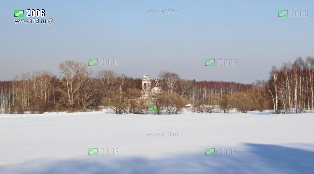 Панорама урочища Покров зимой Гусь-Хрустальный район Владимирская область