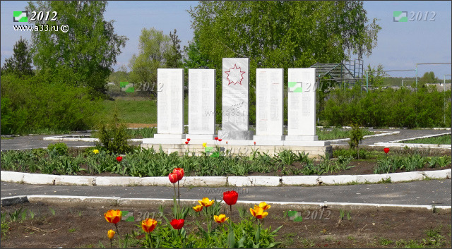 Памятник землякам, павшим в Великой Отечественной войне 1941-1945 годов